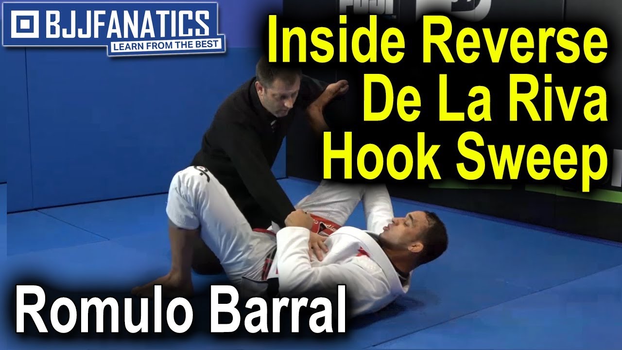 Inside Reverse De La Riva Hook Sweep by Romulo Barral