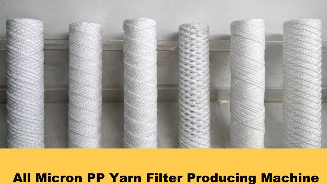 PP Yarn Winder / String Wound Filter Cartridge Machine:10