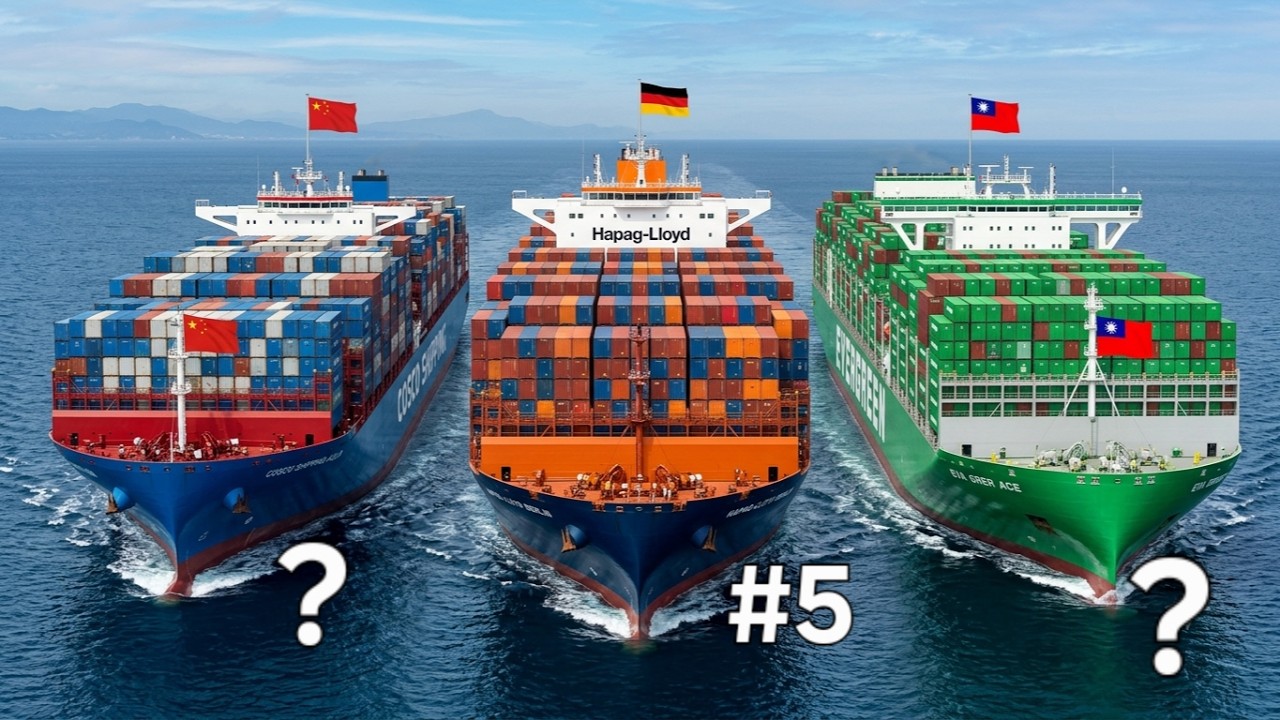 Who Controls the Global Shipping Industry? | World's Top 10 Container Shipping Companies (2026)