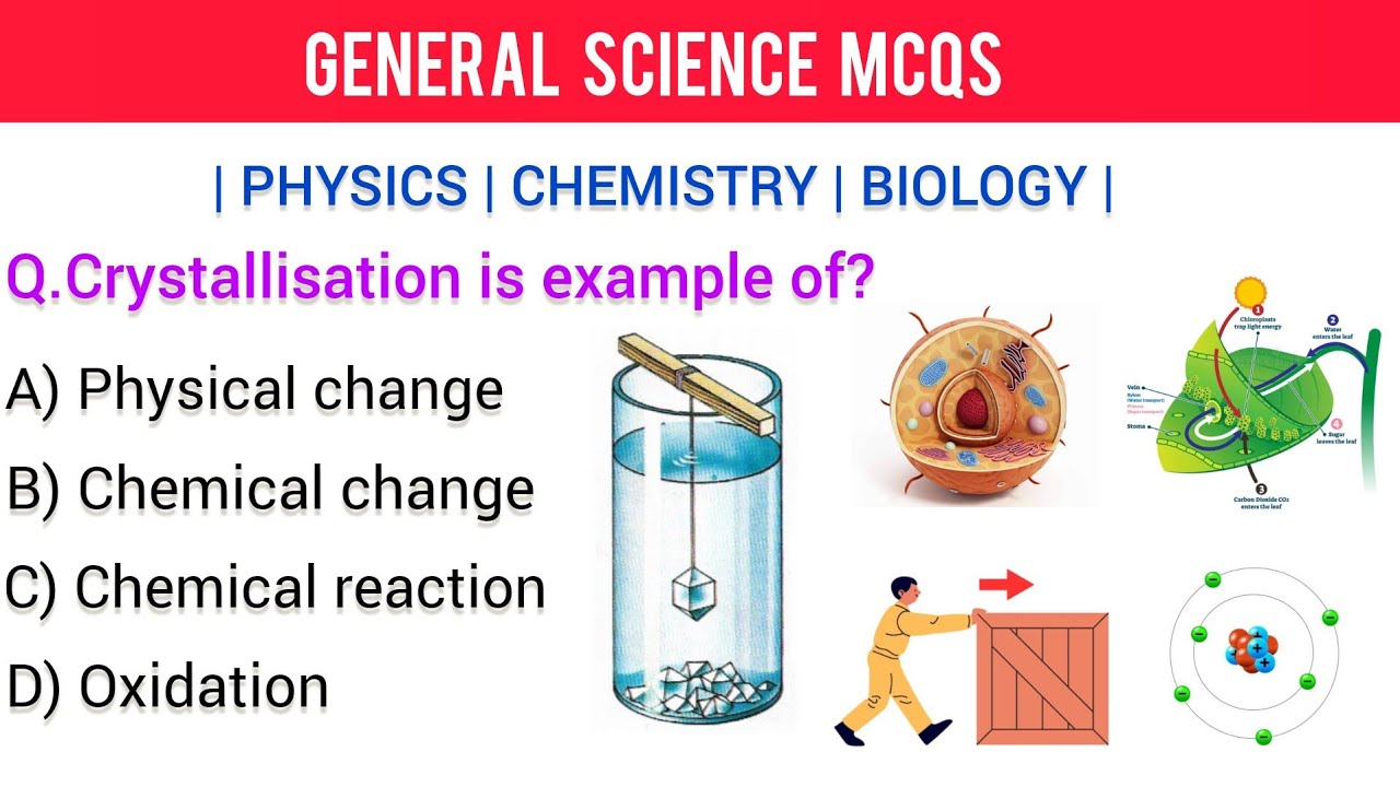 General Science MCQs 2026||General Science||GS Expected Questions|#generalscience,#sciencepyq,