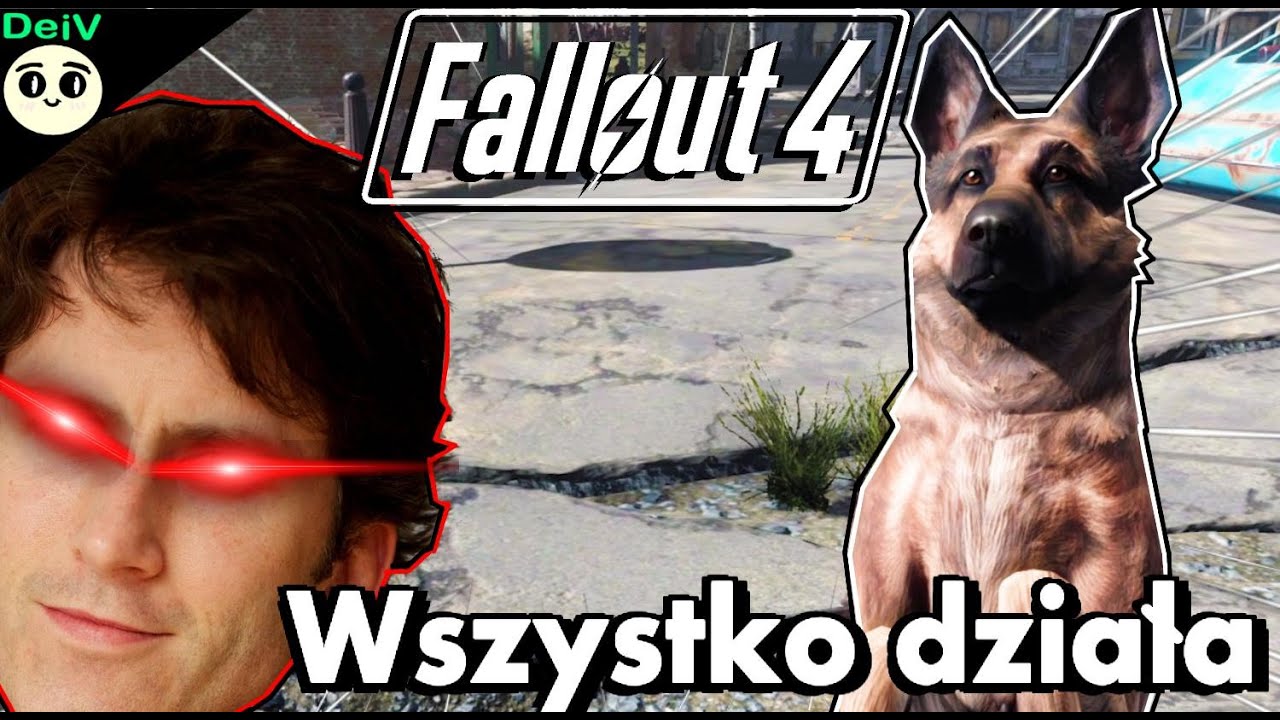 JAK Z POMOCĄ PSA ZDOBYĆ NAJMOCNIEJSZĄ BROŃ ?? w Fallout 4 na 100 modach