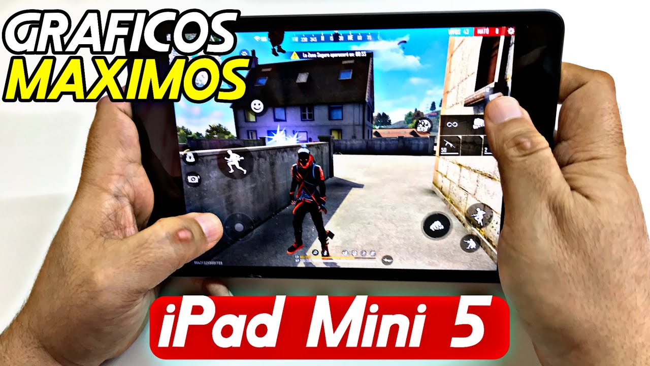 iPad Mini 5 FREE FIRE MAX ULTRA 60FPS Handcam | Prueba de Rendimiento GRAFICOS MAXIMOS