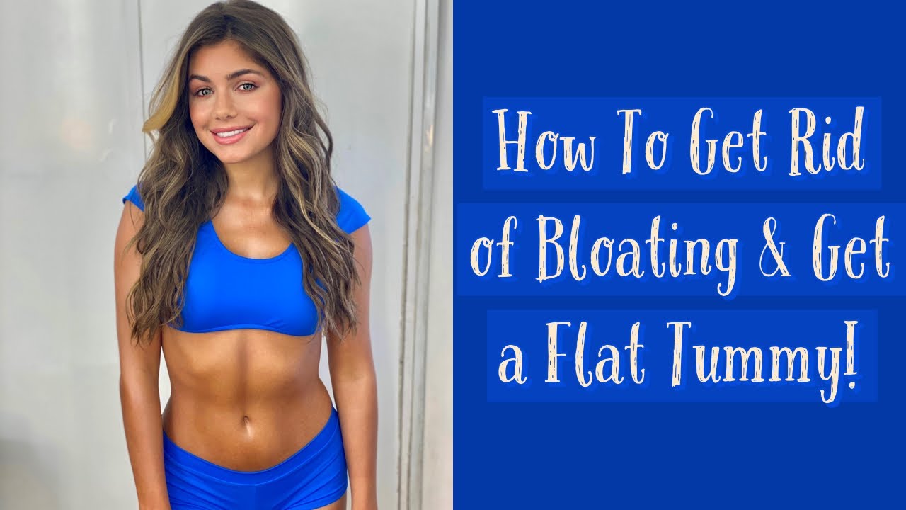 How To Get Rid of Bloating | Flat Tummy | Vlog | Hannah Ann Sluss