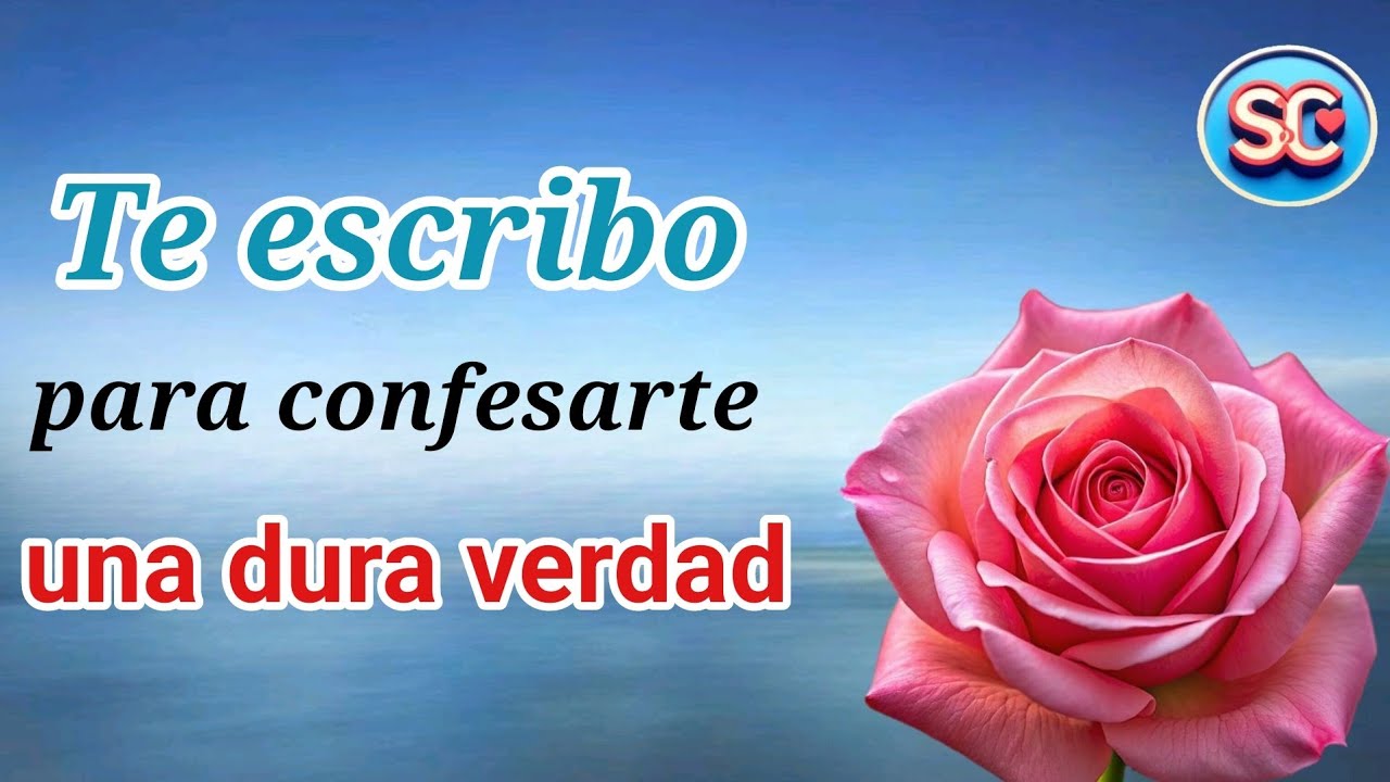 Yo te AMABA mucho hace tiempo pero ahora ....