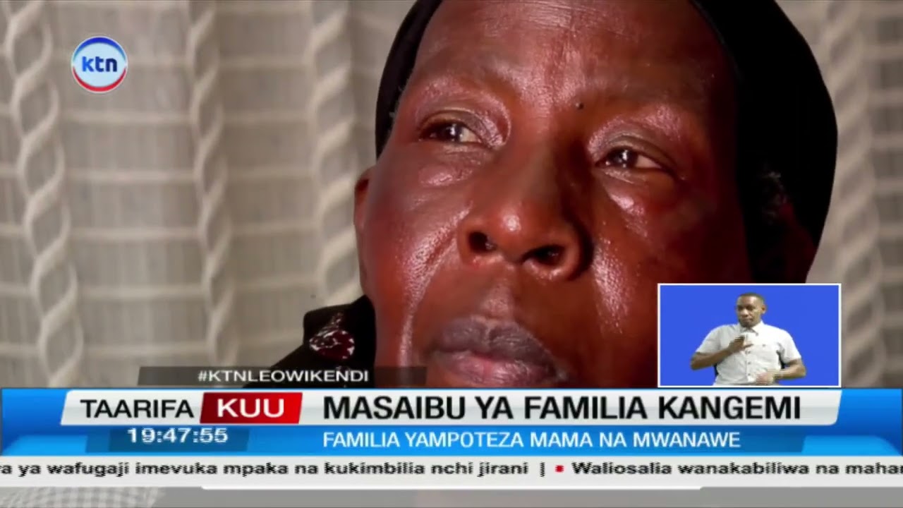 Familia ya Kangemi yalia haki baada ya mama na mtoto kufariki hospitalini
