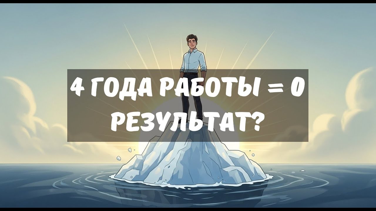 4 ГОДА РАБОТЫ ВПУСТУЮ? Эта история изменит всё