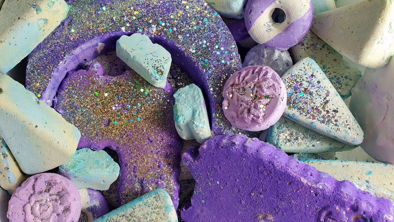 ASSORTED REFORMED GYM CHALK CRUMBLE-ASMR