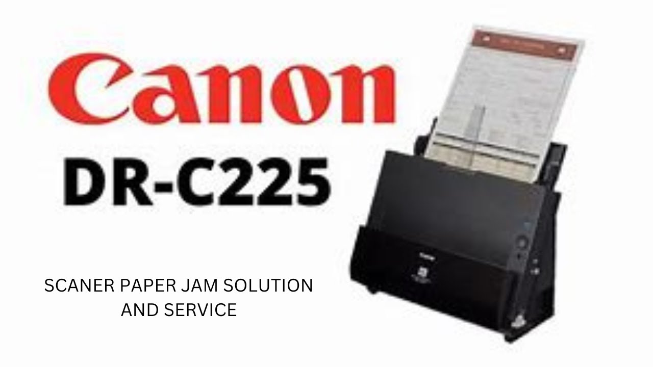 DR C225 SCANER PAPER JAM SOLOUTION AND SERVICE , FULL VIDEO