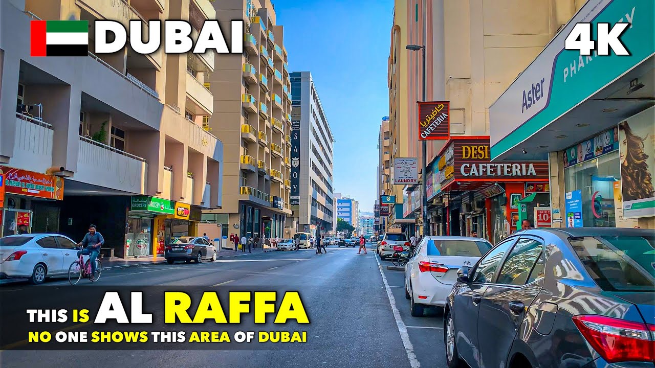 🇦🇪This is Al Raffa Dubai - No one Shows this Area of Dubai City!