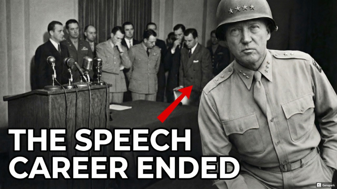 The Speech That Ended Patton's Career - What He Really Said About the Nazis