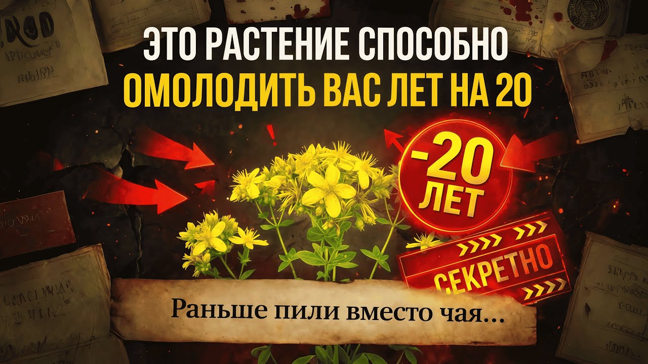 ПОЧЕМУ это растение ОМОЛАЖИВАЕТ сильнее дорогих препаратов — правда из СССР