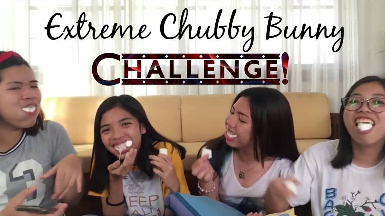 MEMA VLOG#101││EXTREME CHUBBY BUNNY CHALLENGE + with a Twist!!