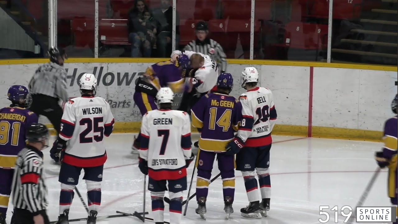 GOJHL - Komoka Kings vs Stratford Warriors