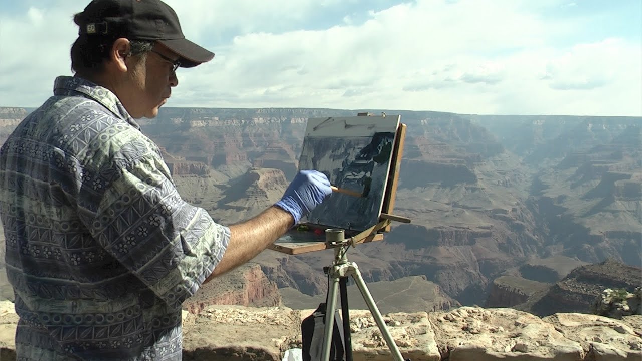 Visit the Rim of the Grand Canyon with Plein Air Master, Kevin Macpherson