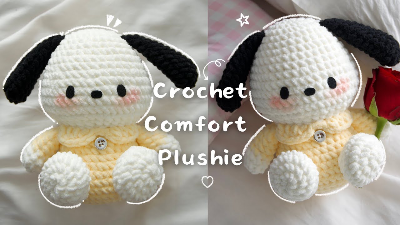 💗 How to crochet your own comfort plushie *easily* | A step-by-step crochet tutorial