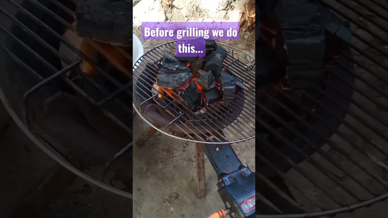 PREPARING THE CHARCOAL FOR GRILL | ULING #uling #charcoal #shorts #viralvideos #youtuber