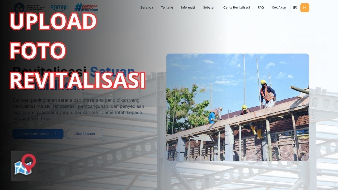 Mengupload Foto Revitalisasi (Menambahkan titik Koordinat)
