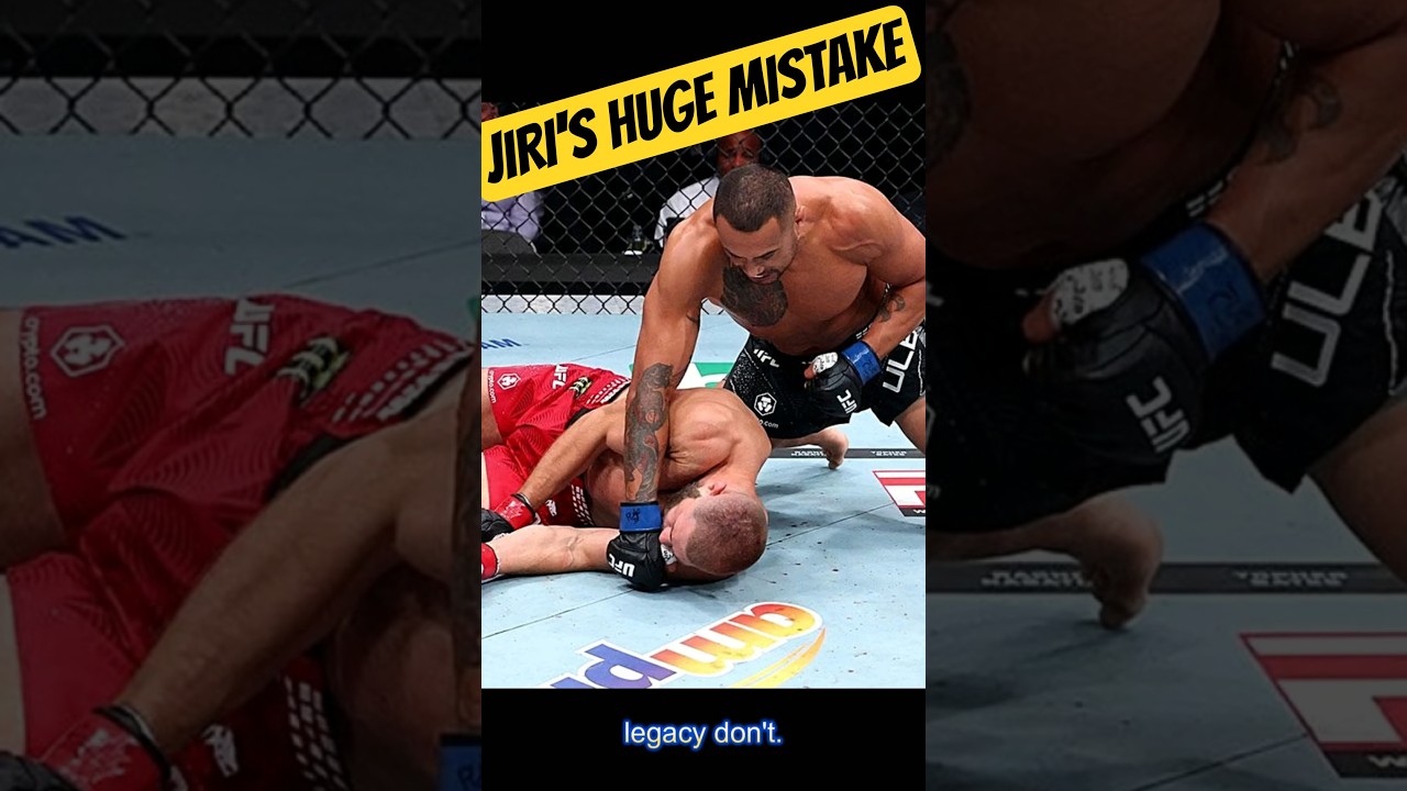 JiriProchazka'S BIGGEST Mistake vs Carlos Ulberg UFC 327