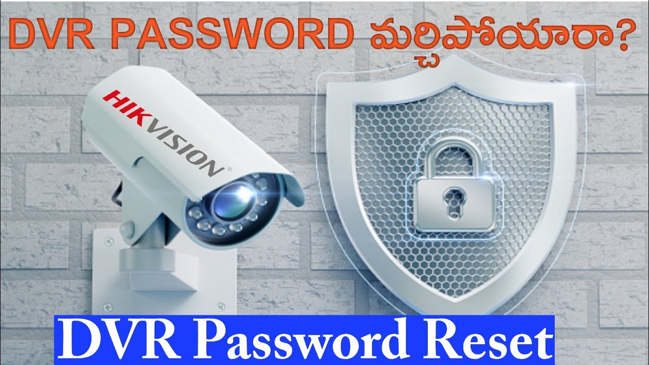 Hikvision DVR password reset in telugu|Hikvision DVR password Recovery||DVR password reset By satish