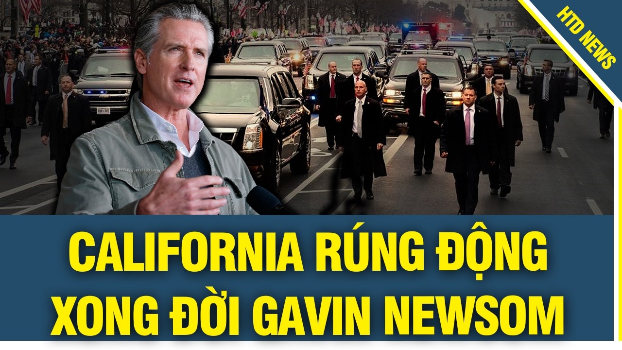 CALIFORNIA RÚNG ĐỘNG: Đích thân phó TT JD Vance dẫn đầu, xong đời tên Gavin Newsom