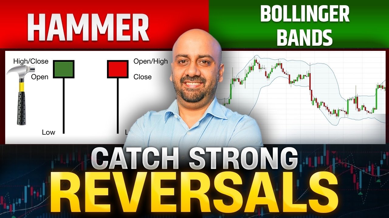 Bollinger Bands + Hammer Intraday Trading Strategy | Catch Reversals using Candlesticks | Dhan