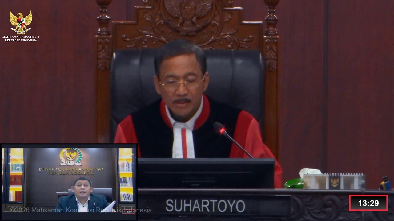 Sidang Perkara Nomor 260/PUU-XXIII/2025. Rabu, 25 Februari 2026.