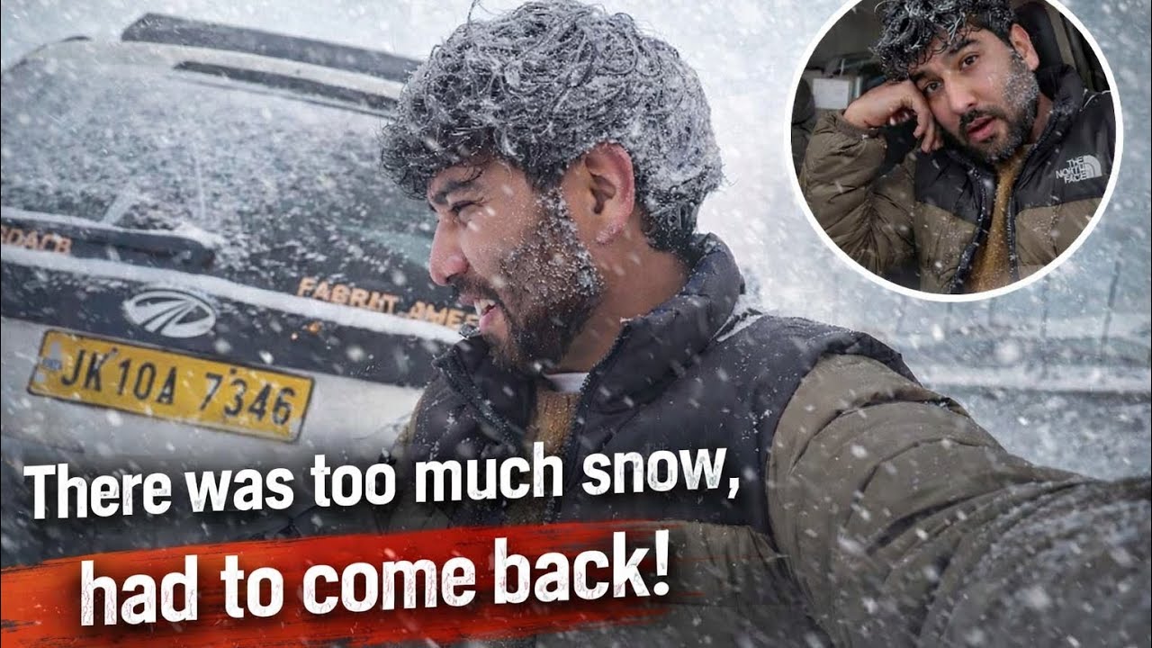 Too Much Snow ❄️ Had To Come Back | Snow Adventure Vlog