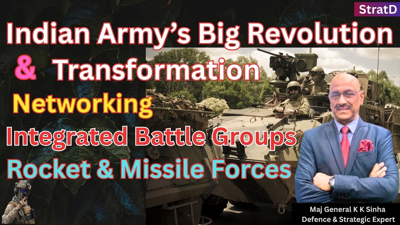 Indian Army’s Big Revolution & Transformation-Maj General K K Sinha Defence & Strategic Expert