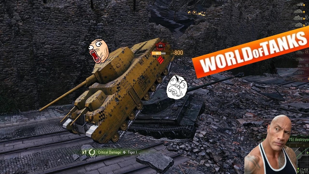 Wot Funny Moments | World of Tanks LoLs - Episode  1️⃣9️⃣6️⃣😈😎😂