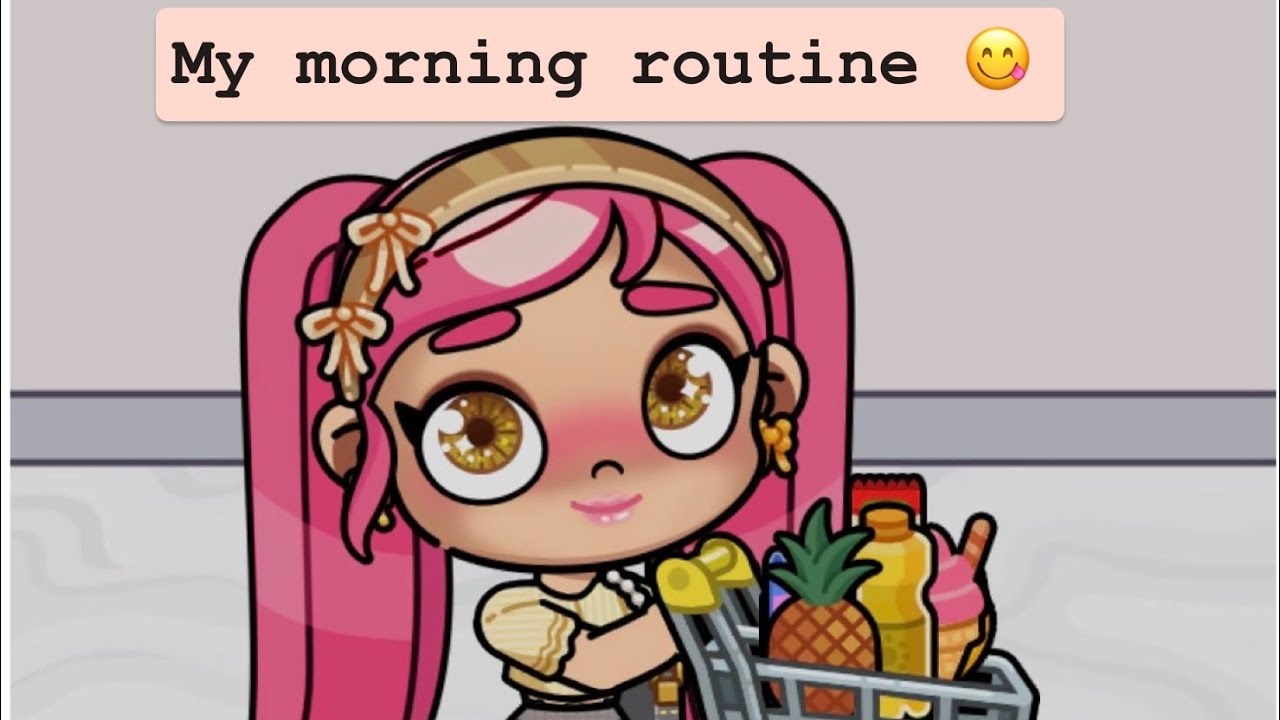 My morning routine for shopping 😋avatar World 
