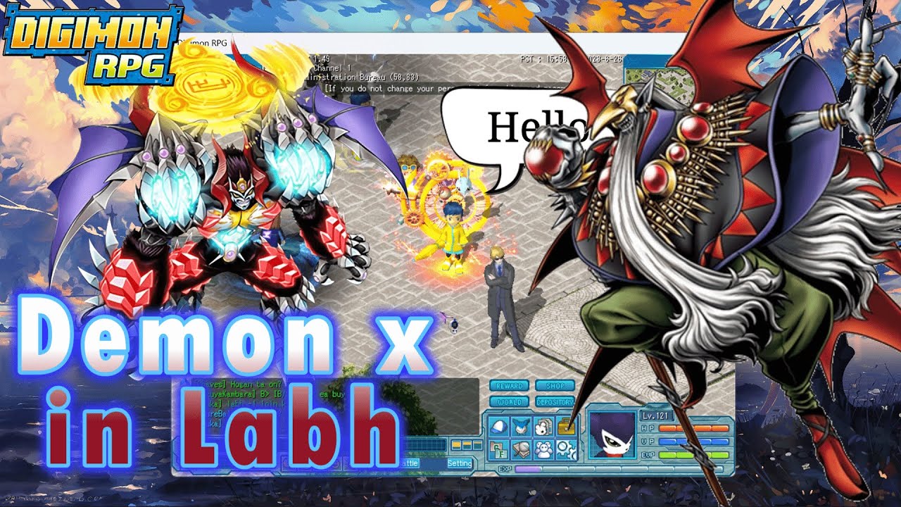 Digimon RPG Online: Demon X in Labh