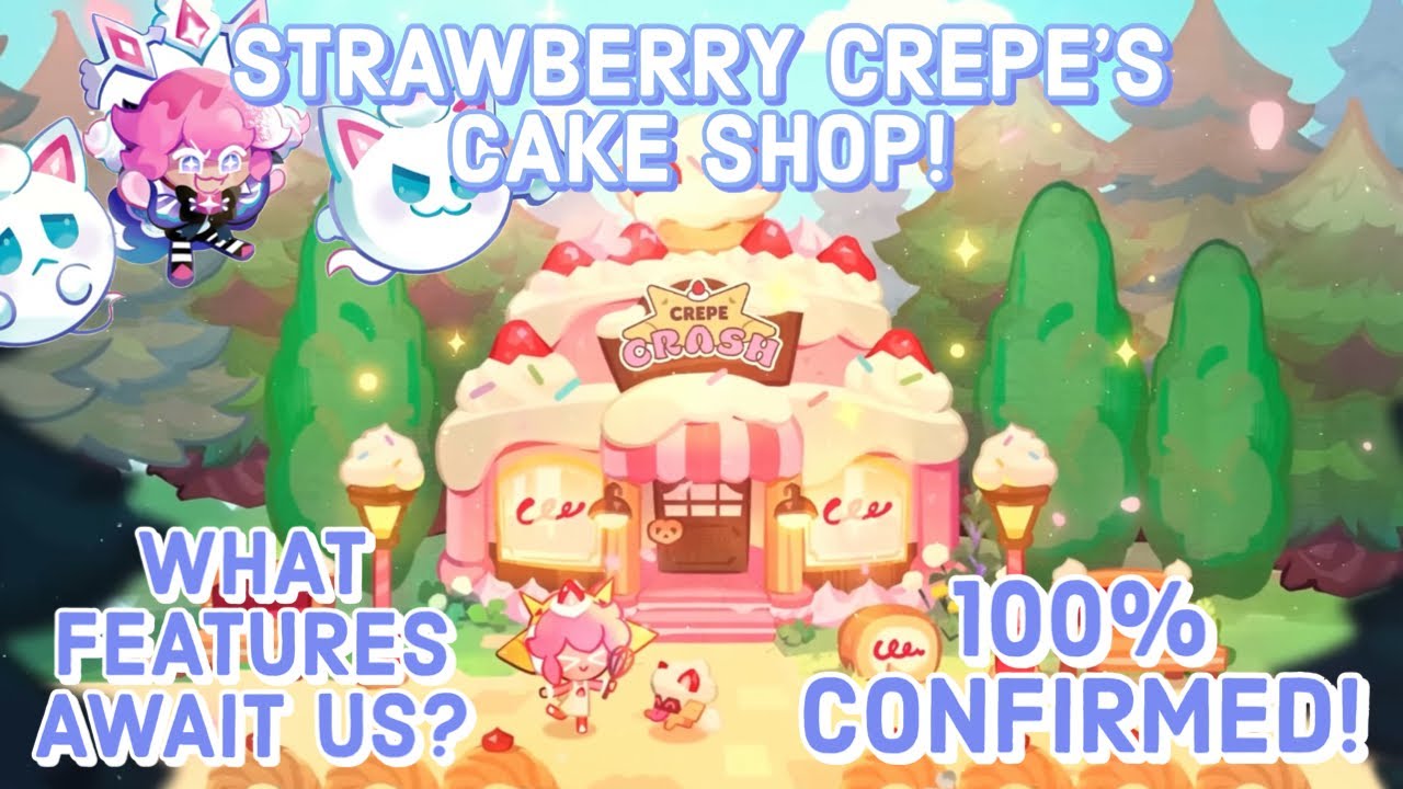 Strawberry Crepe’s Cake Shop🍰| Back From 2022? | Cookie Run: Kingdom
