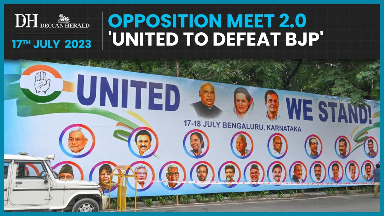 Opposition meeting in Bengaluru | 26 parties set to take on PM Modi ahead of 2024 Lok Sabha polls