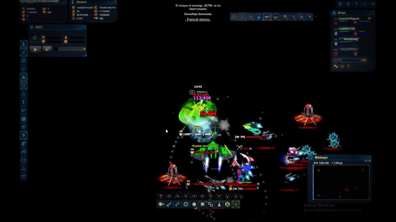 Darkorbit - Espa&ntilde;a 3 [test video]