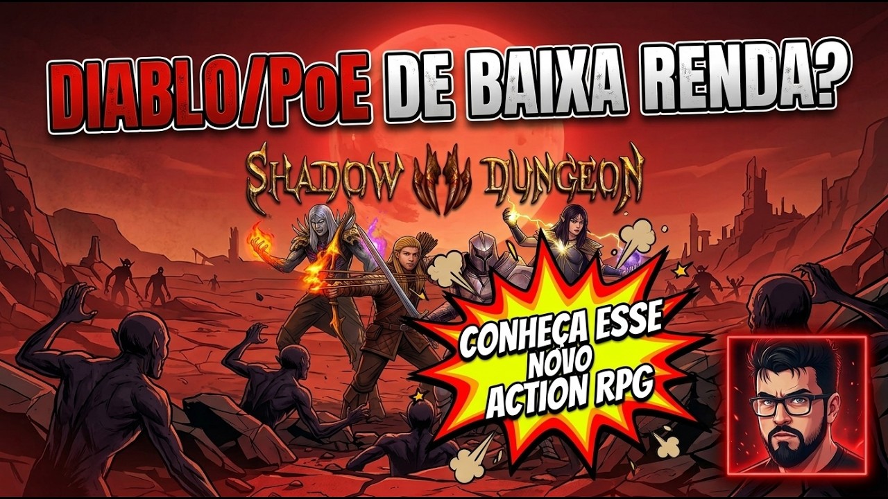 O NOVO ARPG QUE VAI DESTRUIR SEU TEMPO LIVRE! SHADOW DUNGEON !!! #ShadowDungeon #ARPG #Gaming