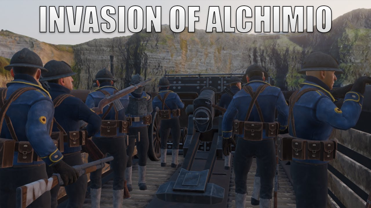 Foxhole Naval Warfare | Naval Invasion Of Stema Landing