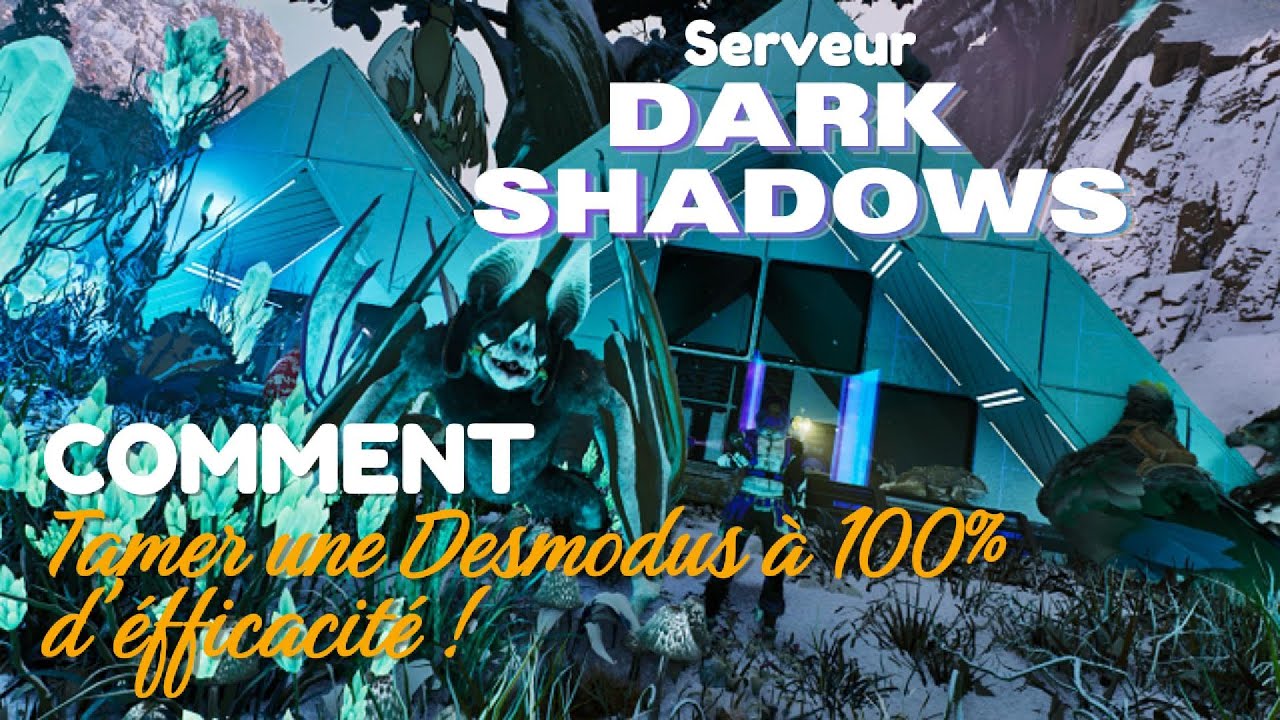 Desmodus à 100% d'éfficacité sur Lost Colony sur Ark Ascended #arkascended #ark #pve #asa