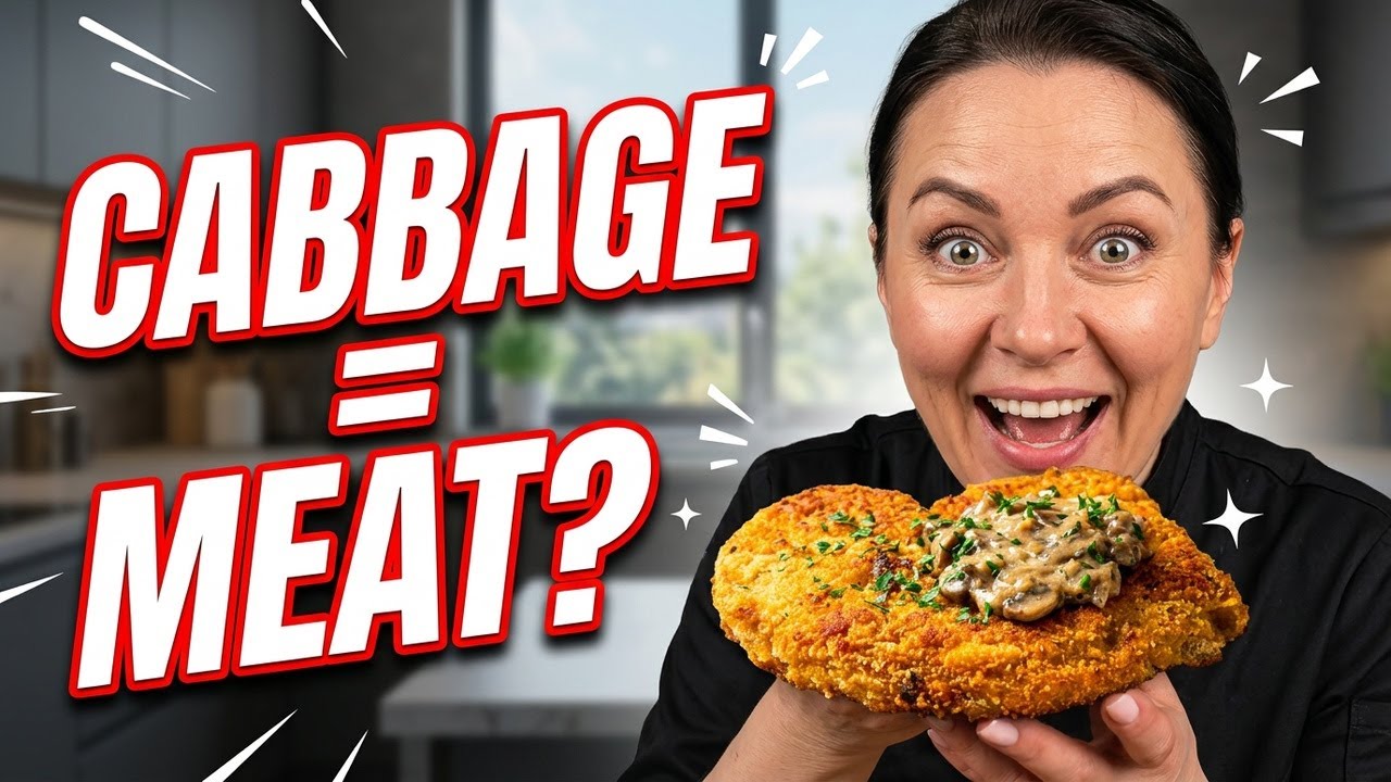 Шницель из капусты, который на вкус как мясо — после него все перестают есть мясо!