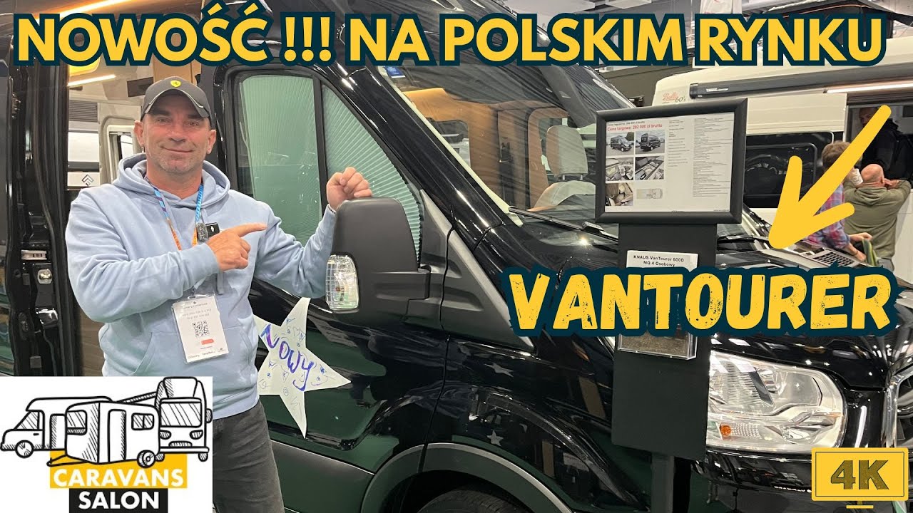 CARAVANS SALON 2025 / Kampervan  Vantourer PREMIERA na Polskich Targach / vlog 4K / vlog #113