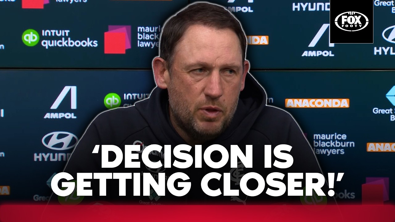 &ldquo;GETTING CLOSER!&rdquo; Fraser narrows in on Blues coaching role as Carlton THUMP defending premiers 🔥