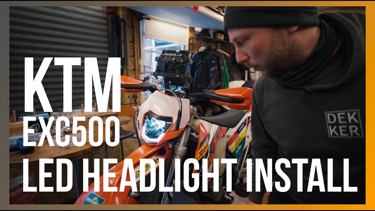Светодиодная фара / KTM EXC 500 S1:E4