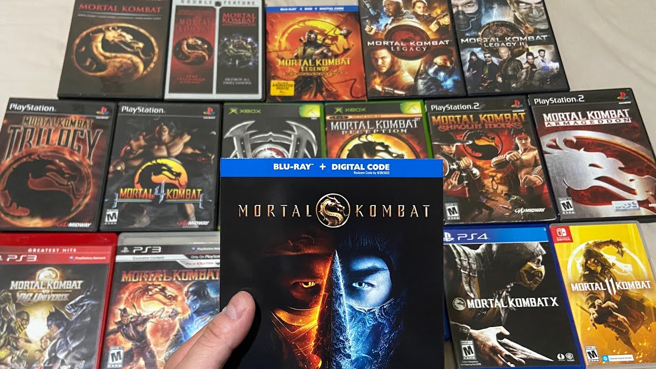 Mortal Kombat (2021) Blu-Ray Unboxing & Kollection