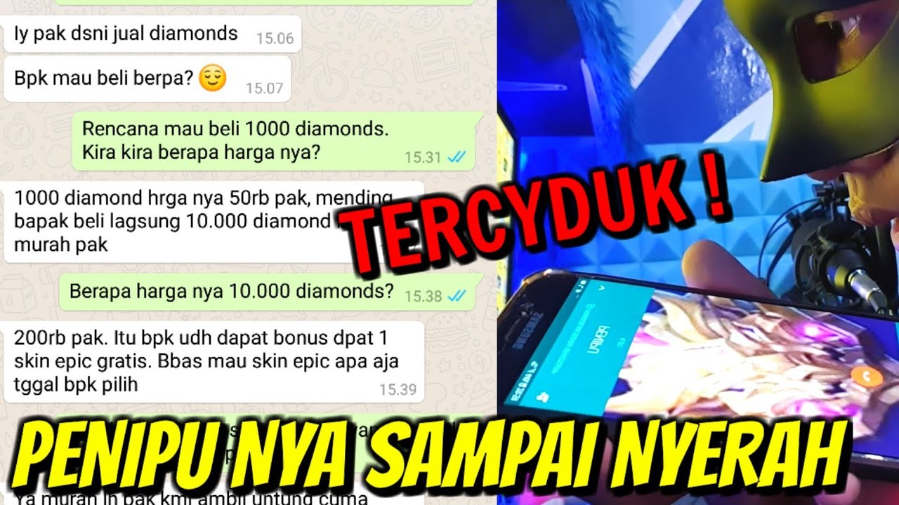 NGERJAIN NELFON PENIPU SAMPAI PENIPU NYA EMOSI DAN MARAH MARAH !!