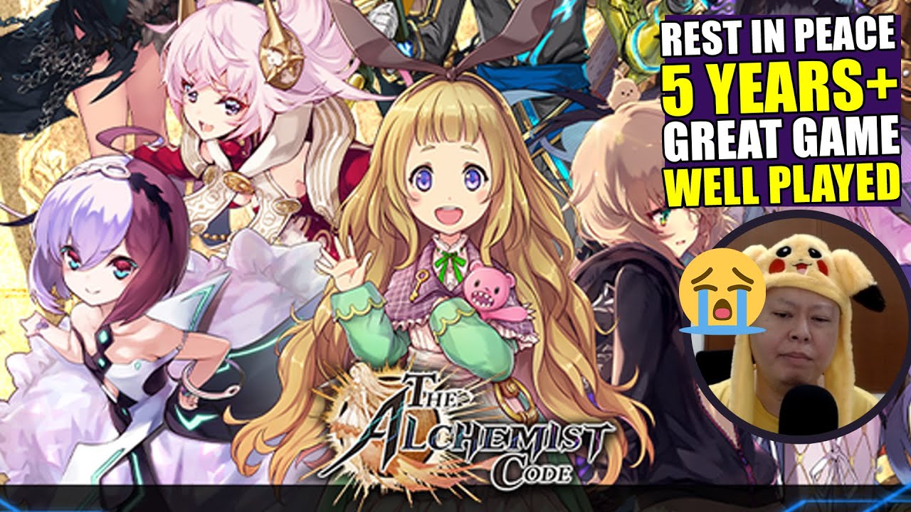 I Didn't Expect It's Going To Happen This Early -  RIP The Alchemist Code - GGWP 5 Years+