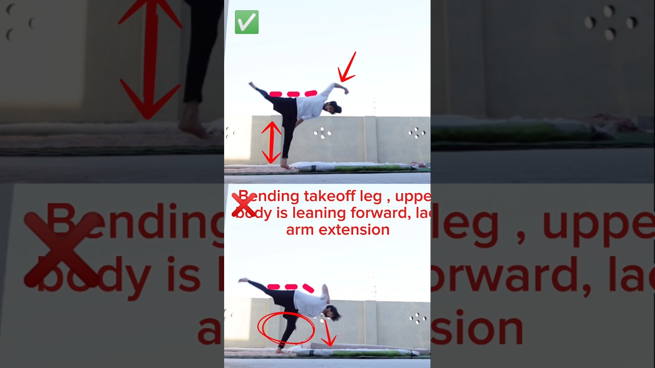 Webster front flip tutorial Avoid these mistakes 👌💯 