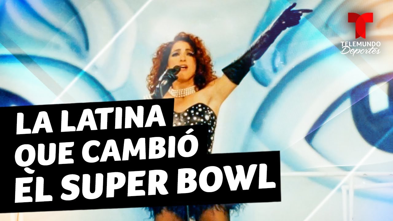 Gloria Estefan, la mujer latina que cambi&oacute; la historia del Super Bowl | Telemundo Deportes