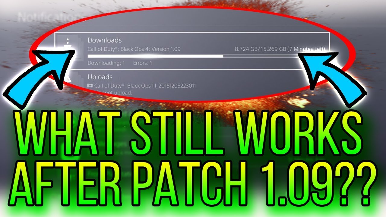 WHAT STILL WORKS AFTER PATCH 1.09??