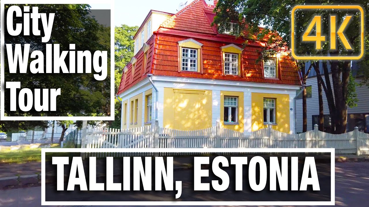 4K City Walks: Tallinn Estonia's Kodriorg Neighborhood  - Virtual Walk Walking Treadmill Video