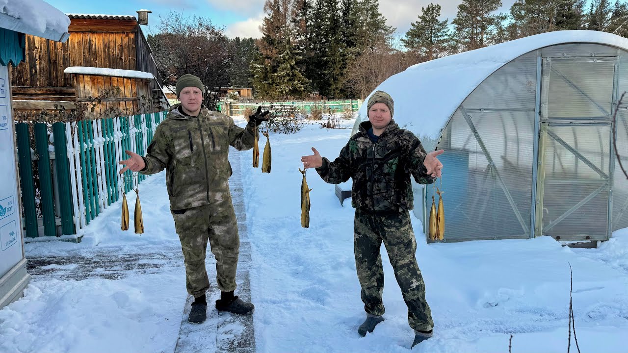 ГОТОВИМ СКУМБРИЮ ХОЛОДНОГО КОПЧЕНИЯ. ДОМАШНИЕ ДЕЛА В ДЕРЕВНЕ. 