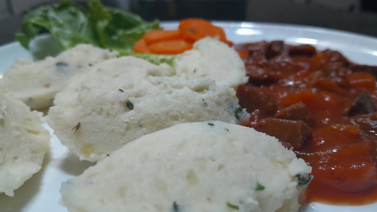 Sobras de arroz # 4 purê 